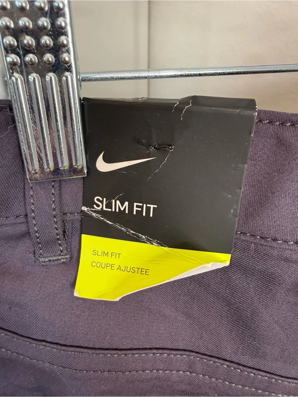 Nike Men’s Dark Purple Slim Chinos/ golf - Picture 4 of 6